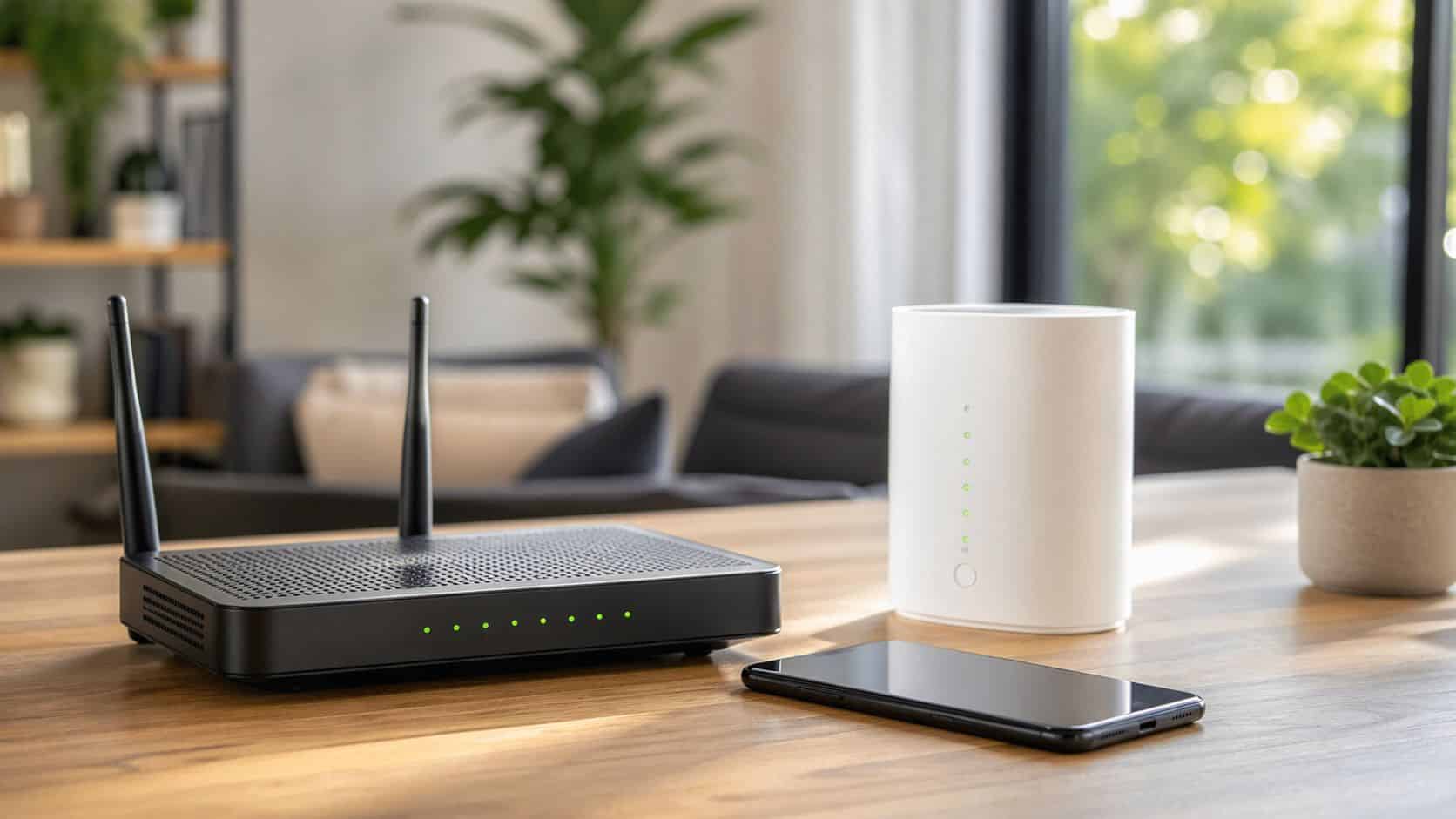 Modern vernetzt Modern vernetzt – Zuhause online mit DSL und Mobilfunk