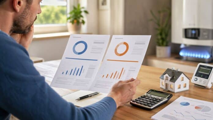 Arbeitspreis und Grundpreis beim Energietarif vergleichen