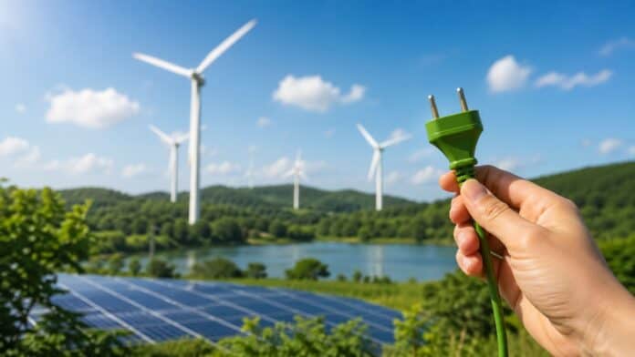 Echter Ökostrom: Nachhaltige Energie aus Wind und Sonne