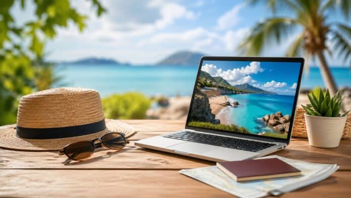 Pauschalreise online buchen: Urlaub planen mit Blick aufs Meer