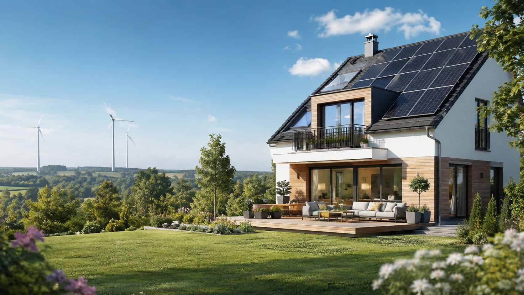 Ökostrom Ökostrom für Zuhause – erneuerbare Energie mit Solar- und Windkraft