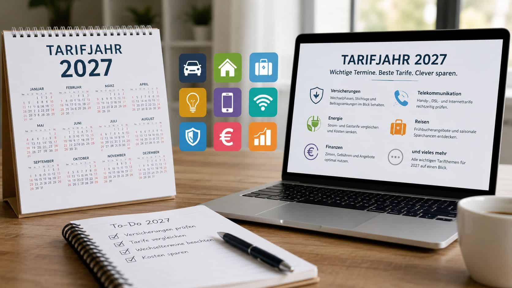 Tarifjahr 2027 Tarifjahr 2027 – wichtige Termine, Wechselphasen und Tariftrends im Überblick